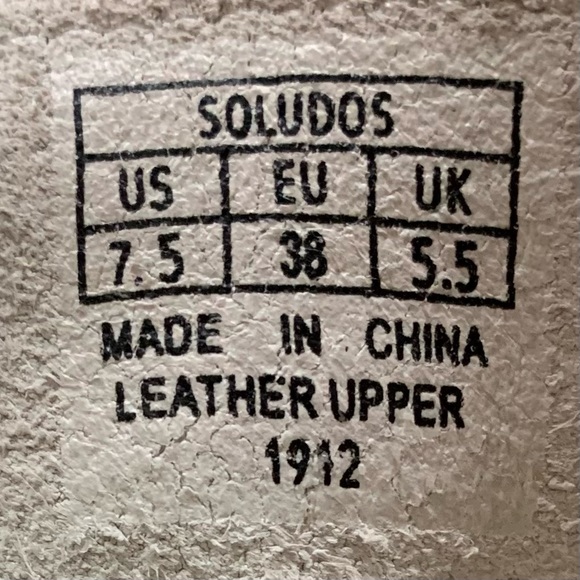 Women's SOLUDOS White Leather SUNRISE SUNSET Embroidered SNEAKERS Athletic SHOES - Picture 5 of 6